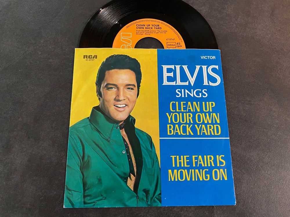 Elvis Presley 45 Clean Up Your Own Germany Kaufen Auf Ricardo