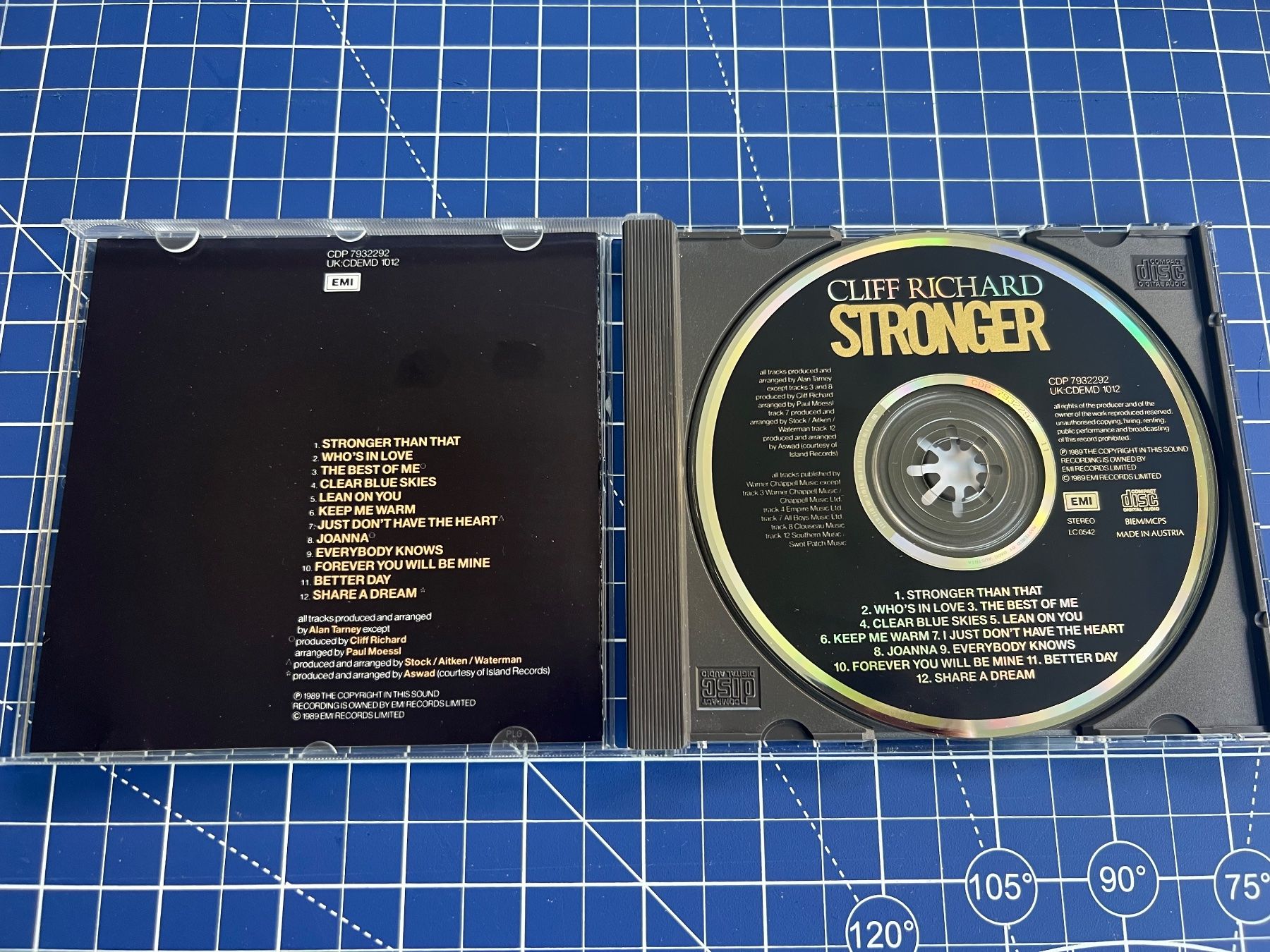 CDs: Cliff Richard – Stronger – Gebraucht aus st.gallen von sophiephie 1