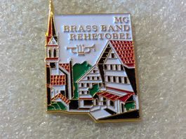 Ansteckpin 210: MG Brass Band Rehetobel