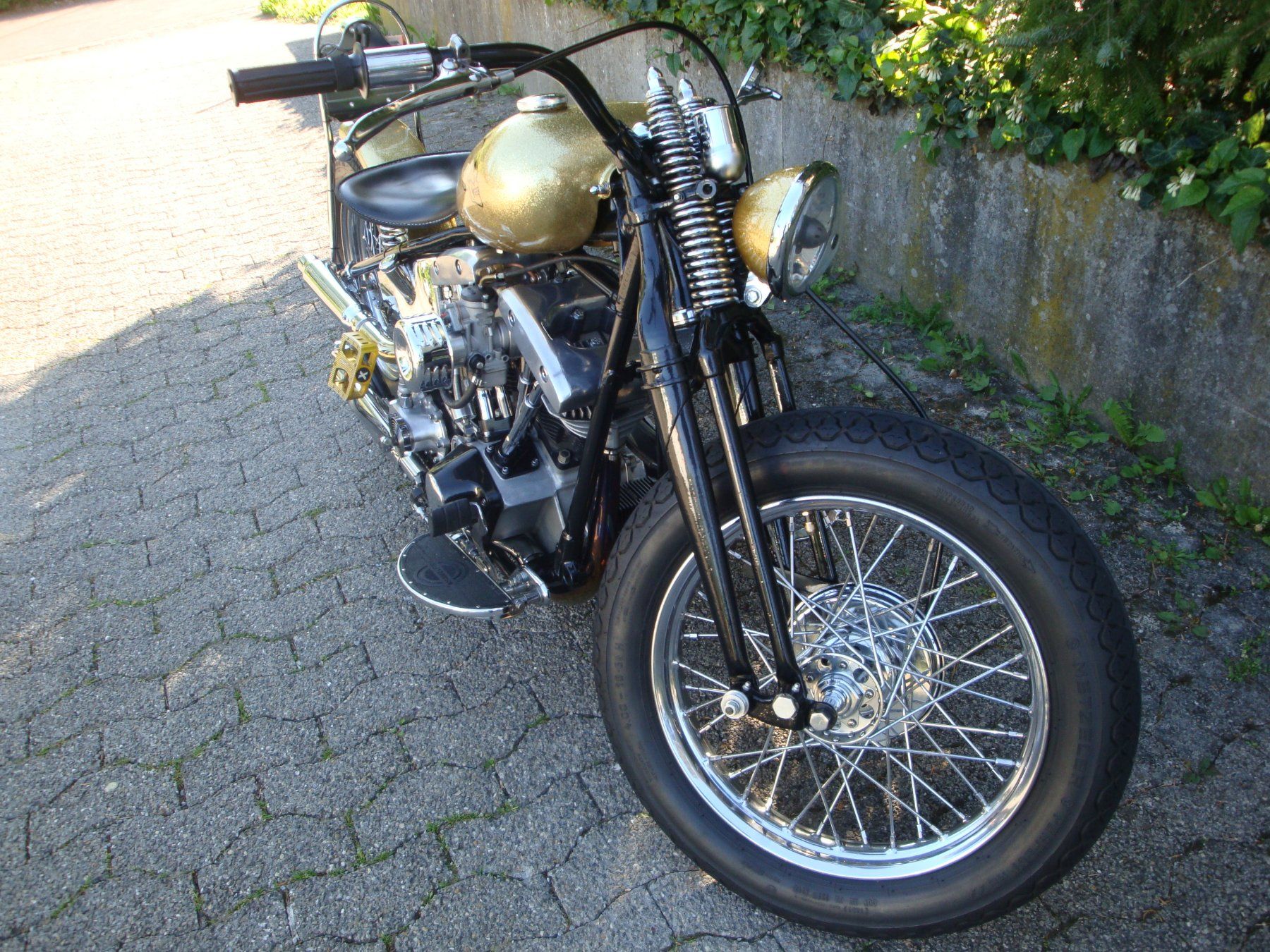 Harley-Davidson Chopper: HARLEY DAVIDSON Panhead 1955 – Usato da Rüti ZH venduto da Ame8 3