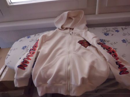 SUPERMAN JACKE (Grösse 110) 4-5 Jährig