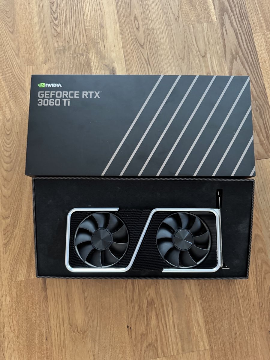 Nvidia Schede grafiche: RTX 3060 TI Founders edition mit Verpackung – Usato da Bern venduto da ein_b9n9