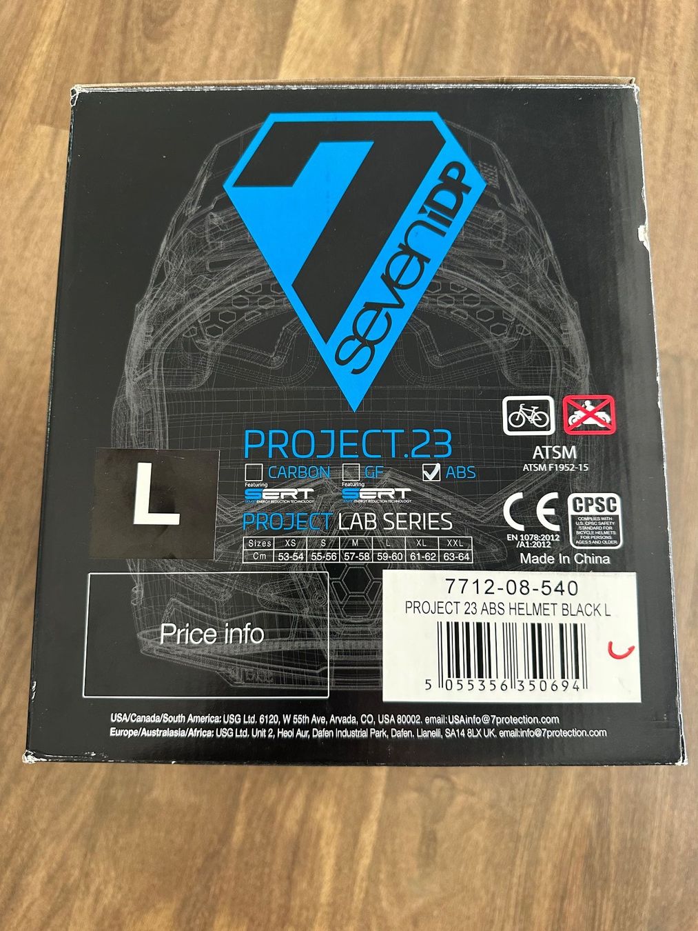 Casques: Integral Velohelm, seveniDP, PROJECT 23 ABS – Neuf avec emballage d'origine à Uerikon par bridoto 5