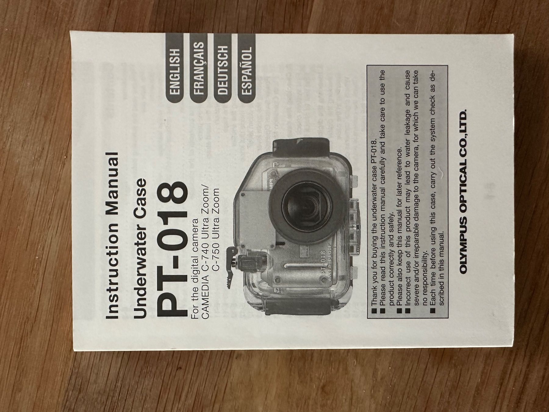 Olympus Lampen & Fotografie: Unterwasser Kamera & Gehäuse & Blitzlampe – Gebraucht aus Henau von Rico131 8