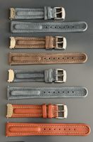 4 Stk. original Vintage CAMEL TROPHY Leder Armband 18mm NEU