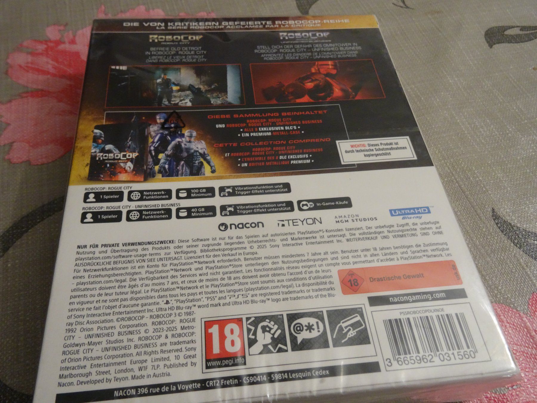 Sony Giochi: PS5 Robocop Rogue City Collection - NEU & OVP – Nuovo e nell'imballaggio originale da Olten venduto da Disc-Ausverkauf 1