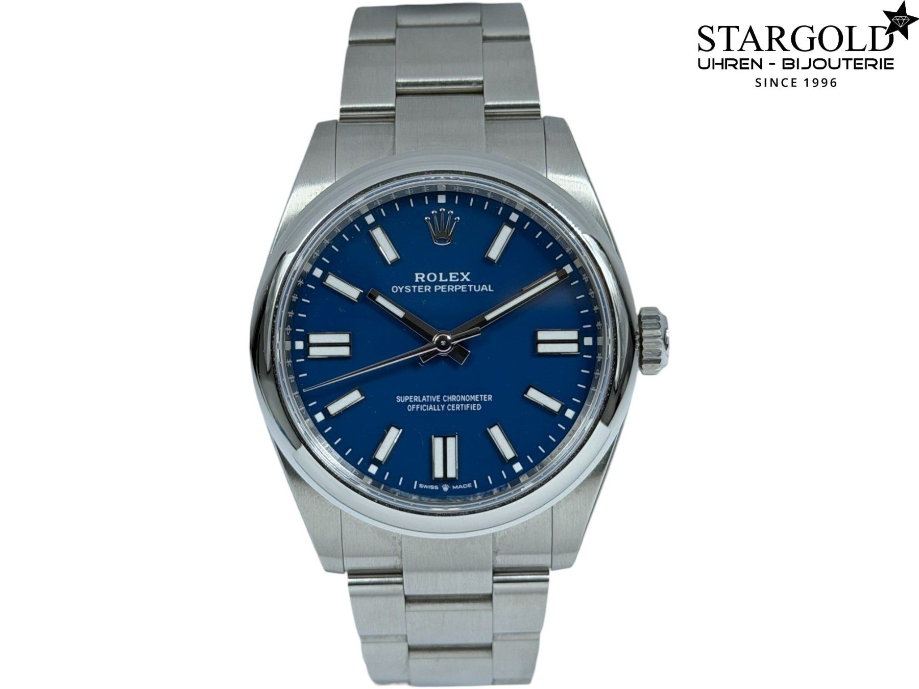 Rolex Orologi: Rolex Oyster Perpetual 41 - 134300 – Nuovo e nell'imballaggio originale da Zürich venduto da Stargold-Uhren