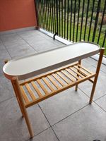 IKEA SATSUMAS Blumenständer  Bambus/Weiss