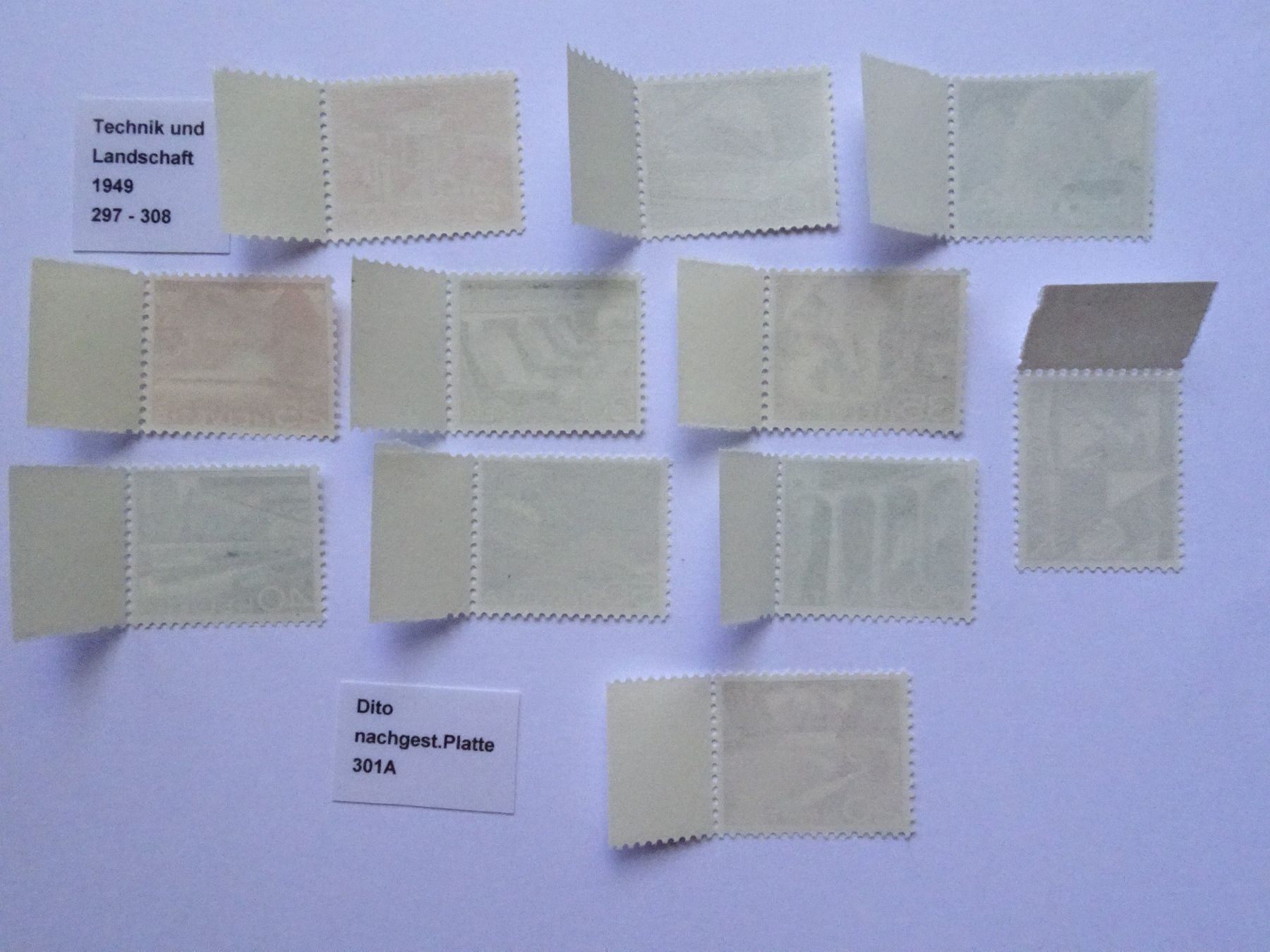 Tous les timbres: 1949** – Neuf (Voir description) à Aadorf par Chnorli-Furz 1