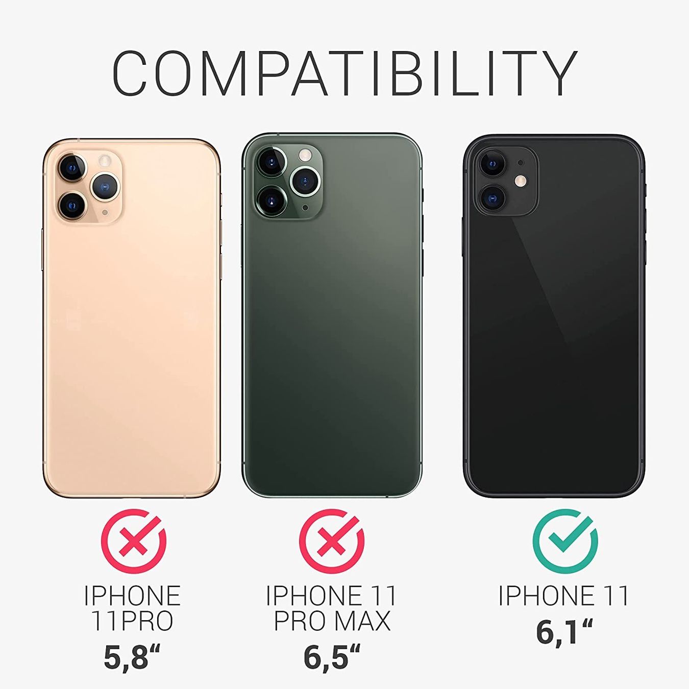 Cover & Protezioni schermo: iPhone 11 Hülle Etui Silikon Case Back Cover Coque Tasche – Nuovo e nell'imballaggio originale da Volketswil venduto da coverandmore 6