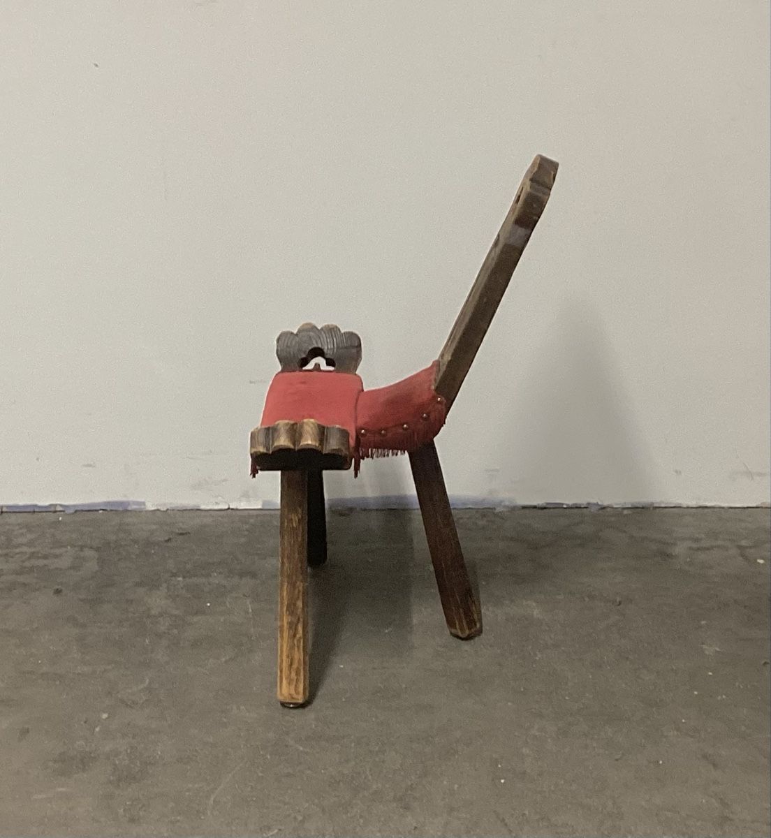 Hocker: Rustikal Tripod Stuhl / Hocker; 1960 er Jahre – Gebraucht aus Burgdorf von swintila 4