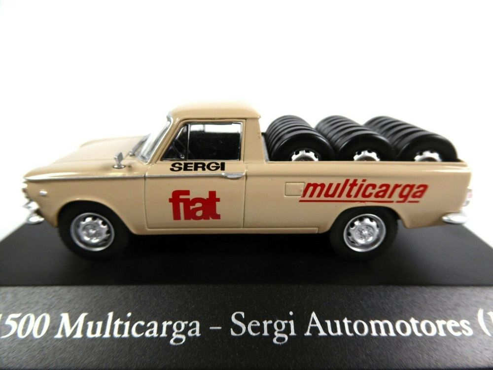 SER23 1/43 SALVAT Vehiculos Servicios Fiat 1500 Multicarga Pick-up