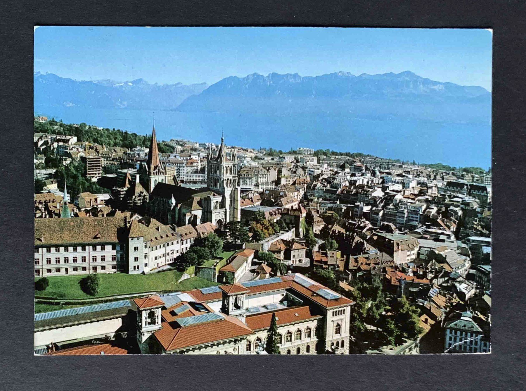 Cartes postales: AK Lausanne et les Alpes – D'occasion à Goldau par artelier1
