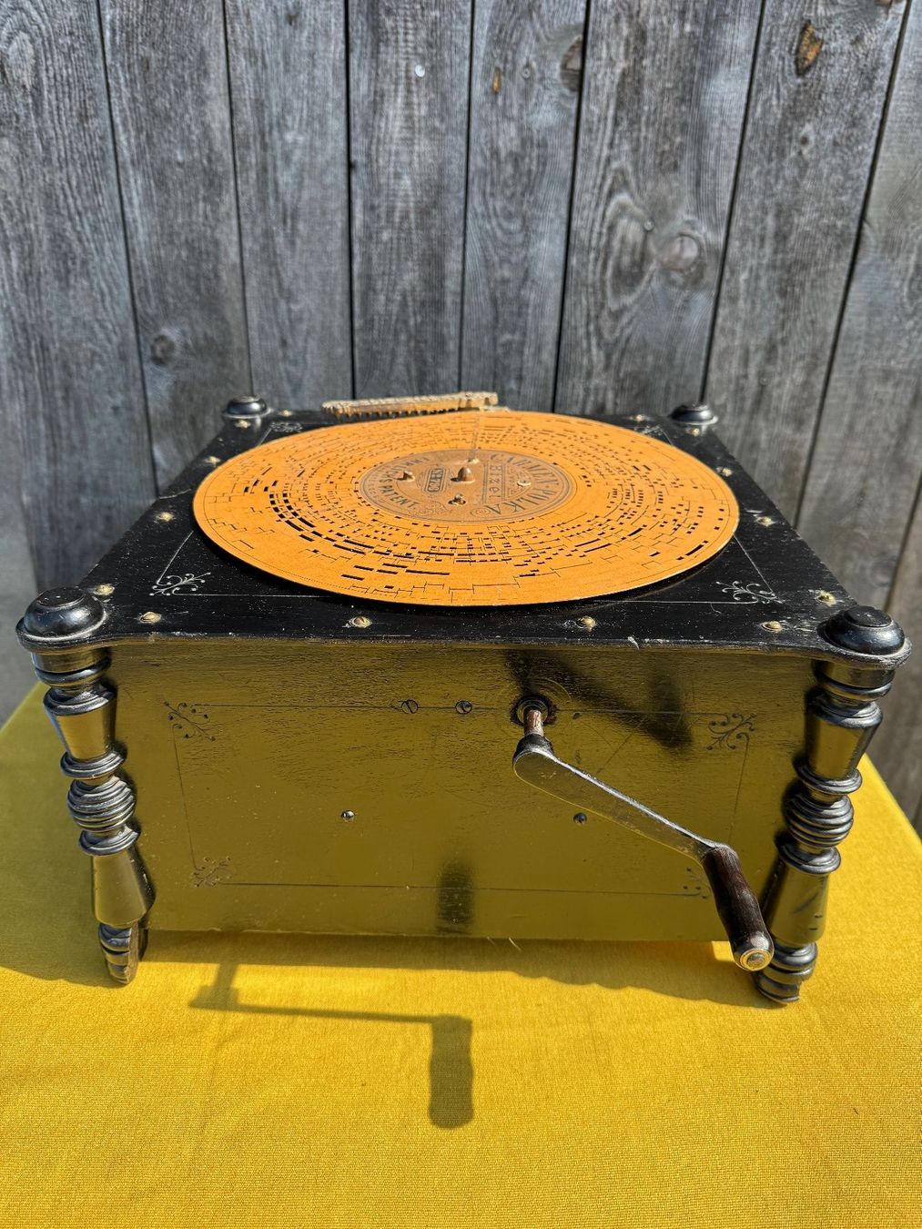 Strumenti musicali: Antike Drehorgel, Marke ARISTON – Usato da Sachseln venduto da BONATI01 5