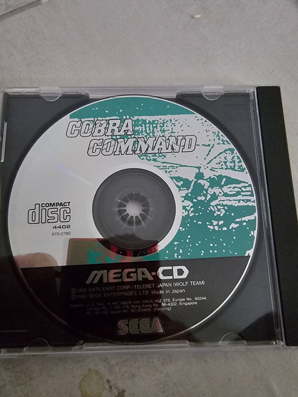Sega Spiele: Cobra Commande Sega megacd – Gebraucht aus Châtel-St-Denis von  1