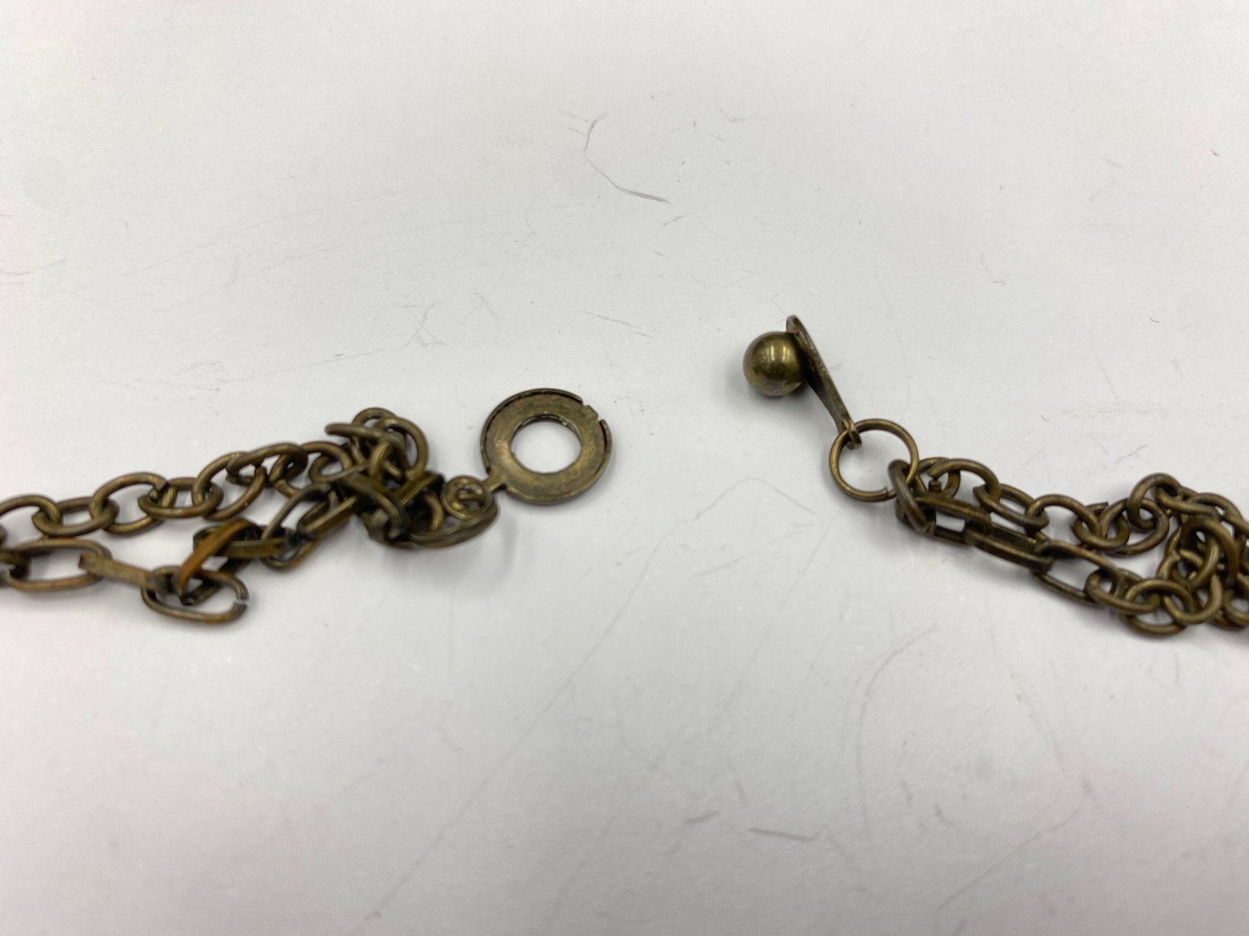 Catenine: Handmade Vintage Bernsteinkette baltischem Bernstein Bronze – Usato da Zürich venduto da bruzolda 6