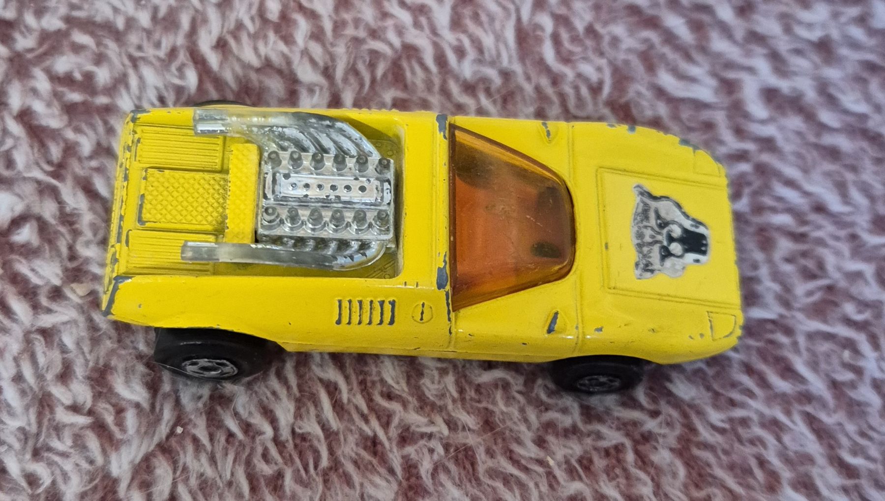 Matchbox Modellini d'auto: Matchbox superfast Mod.rid, Nr.1,England 1971, yellow – Usato da Lotzwil venduto da dr.feelgood