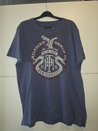 T-shirt Tommy Hilfiger Denim bleu – Taille XL