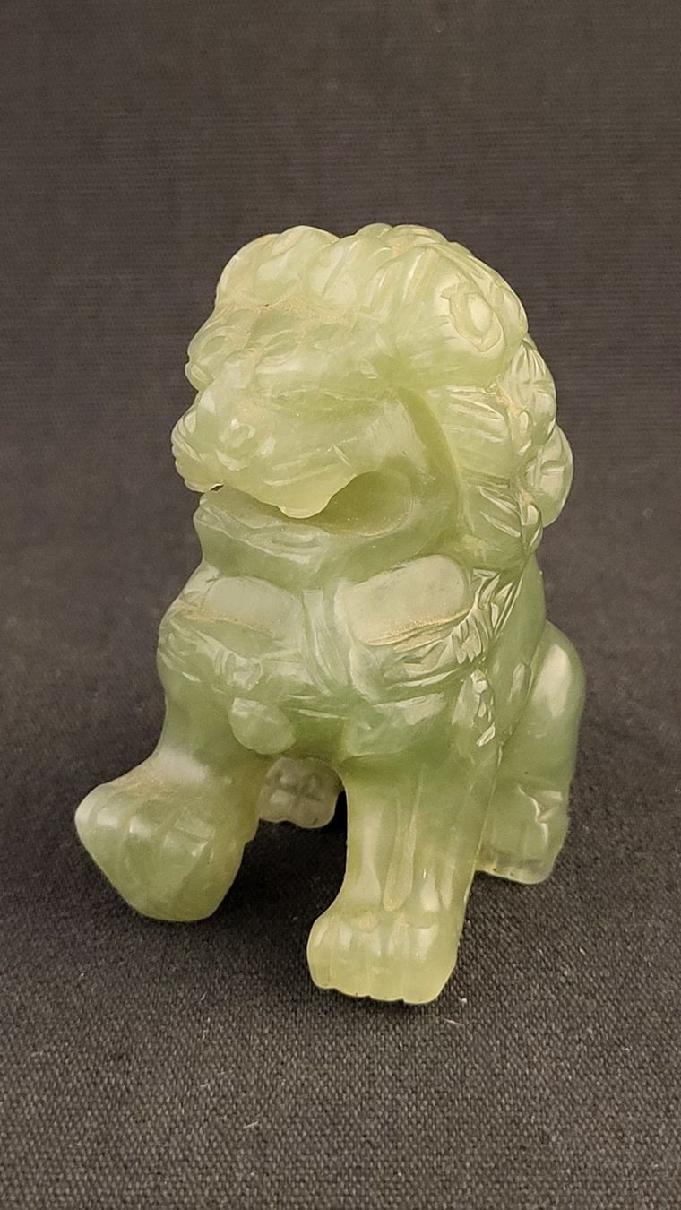 Figurines: Stein-Schnitzerei Foo-Dog – D'occasion à Basel par spinne02 4