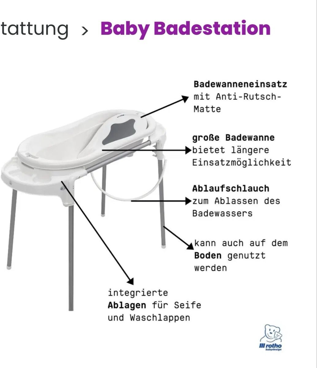 Tutto per il bagno: Baby Badestation – Usato da Gossau SG venduto da cuk_fyc6 3
