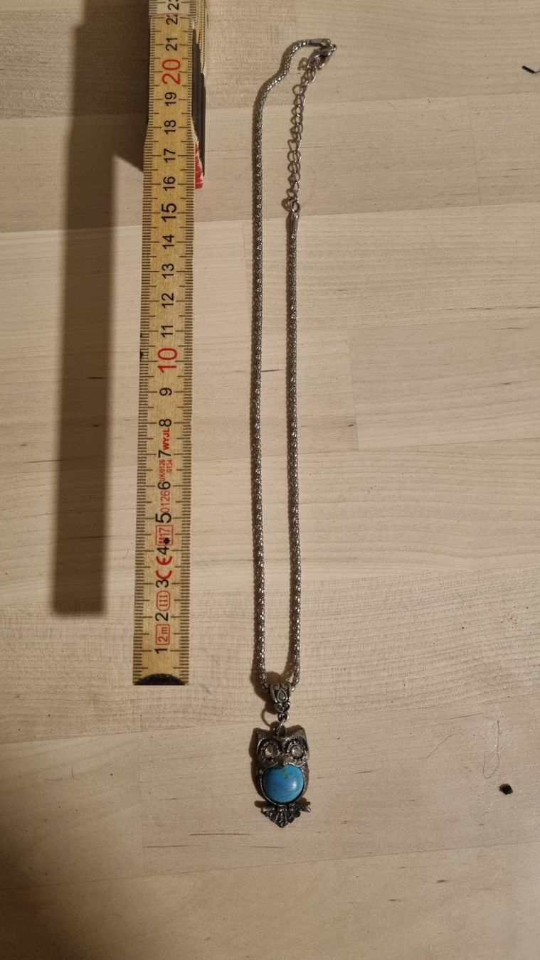 Ketten: Collier hiboux avec pierre artisanal – Gebraucht aus Neuchâtel von mepirata 1