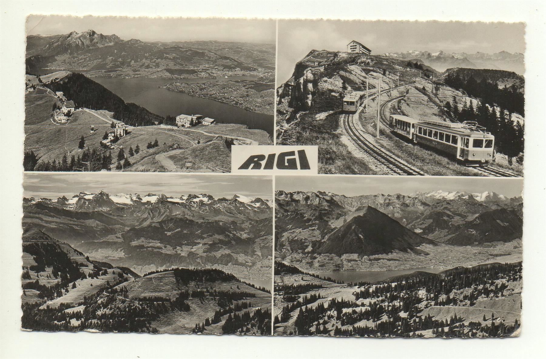 Cartoline postali: RIGI-BAHN – Usato da Jona venduto da philajona