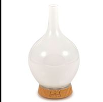 Ultraschall Aromadiffuser, Luftbefeuchter - Glas, weiss