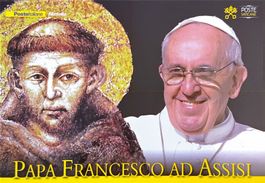 Briefmarken Set Papst Franziskus Assisi Vatikan neu