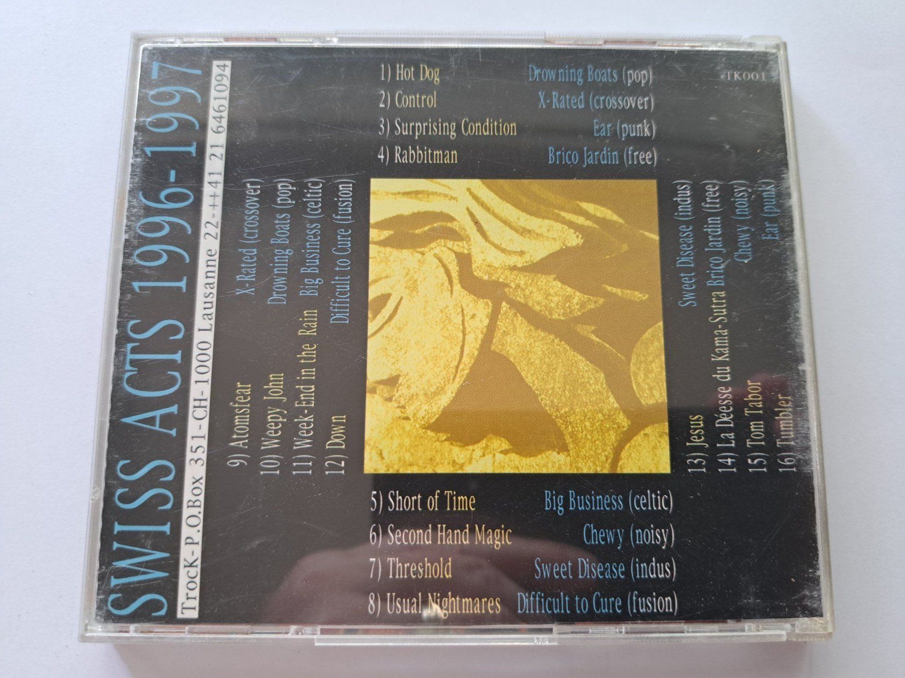 CDs: CD SWISS ACTS 1996 - 1997 ( Compilation ) – Gebraucht aus Pully von bro_n52j 1