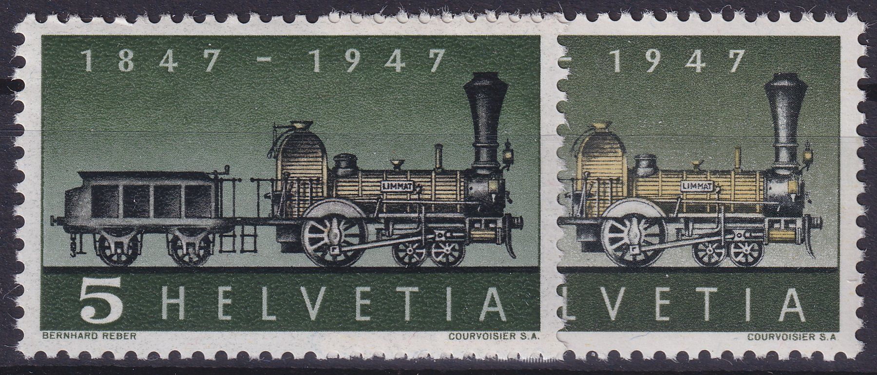 Tutti i francobolli: Nr. 277, verschiedene Nuancen, hell - dunkel postfrisch ** – Usato da Ebikon venduto da SilvioFreund 2