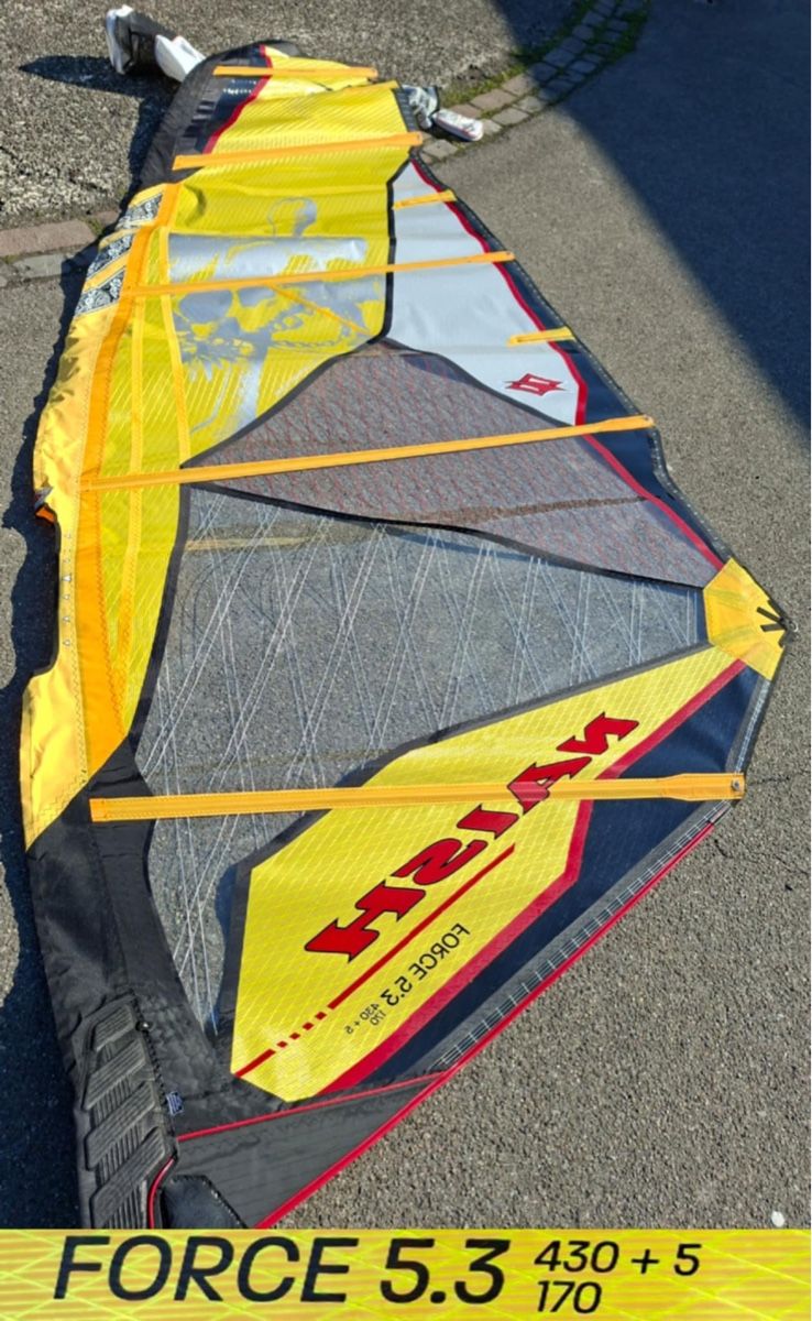 Naish Surf: Naish Force 5.3 Windsurfsegel - Top Zustand! – Nuovo (secondo la descrizione) da Fällanden venduto da Mistral018 2