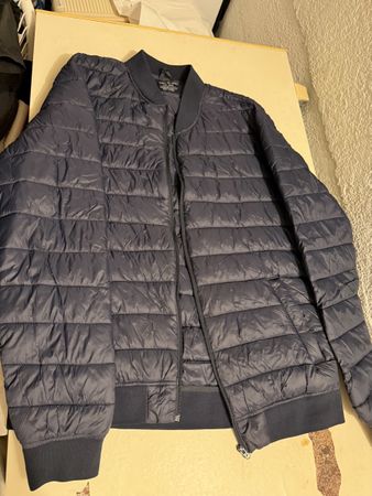 Steppjacke Herren Grösse XXL Dunkelblau Übergangsjacke Top