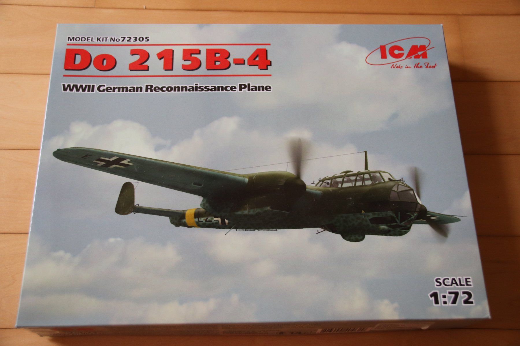 Modellbausätze & Standmodelle: ICM 1:72 Dornier Do 215 B-4 – Neu (gemäss Beschreibung) aus Stans von