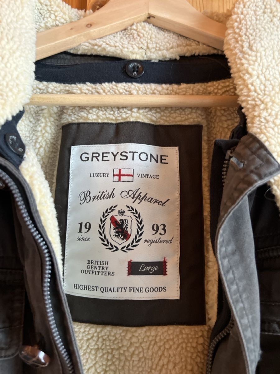 Jacken: Greystone Winterjacke mit Teddyfutter olive Grösse L – Gebraucht aus Wallisellen von sarinavs 1