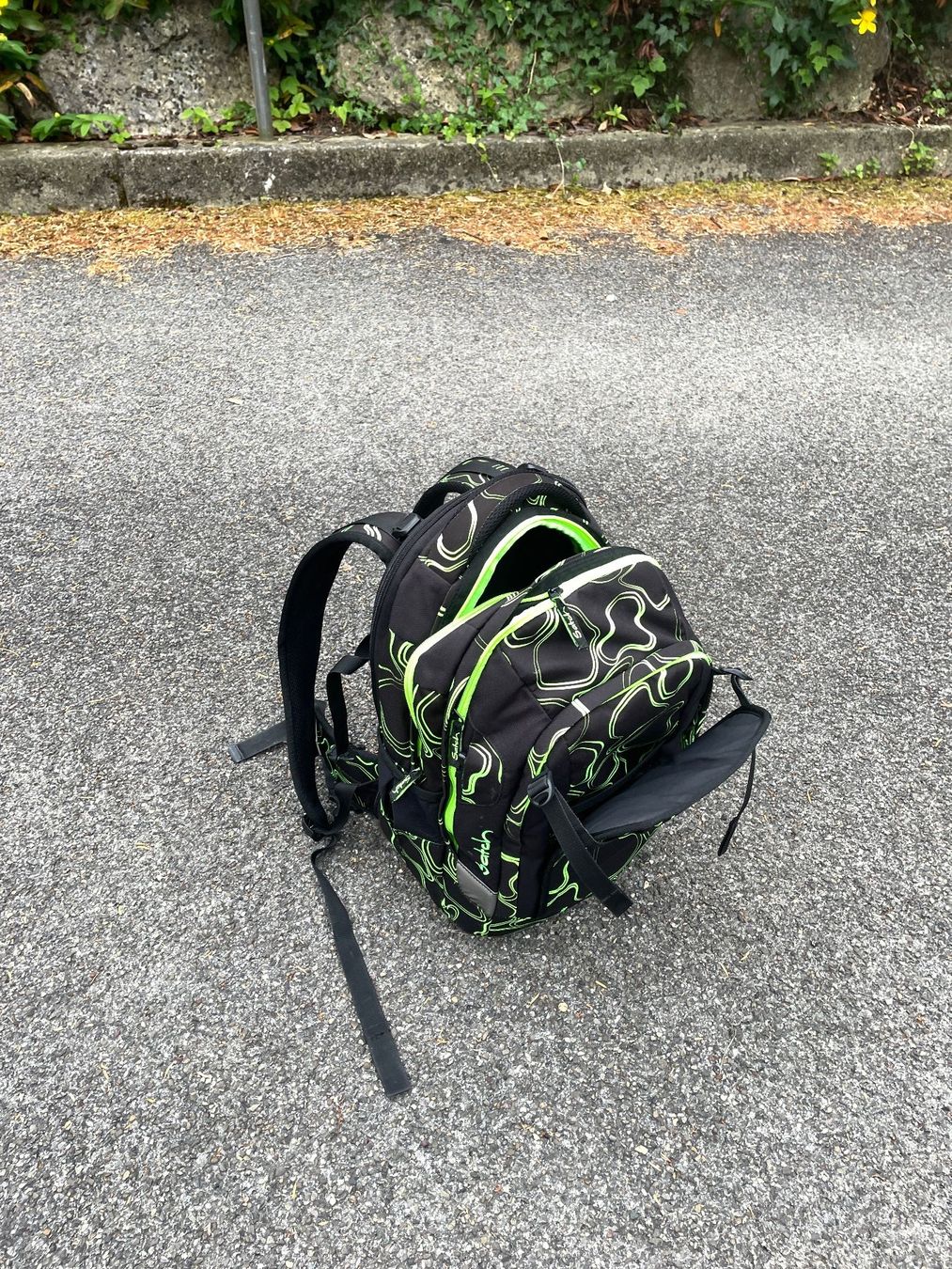 Satch Sacs à dos: Schulrucksack Satch Match Plus "Green Supreme" – D'occasion à Laufen par rockingroli