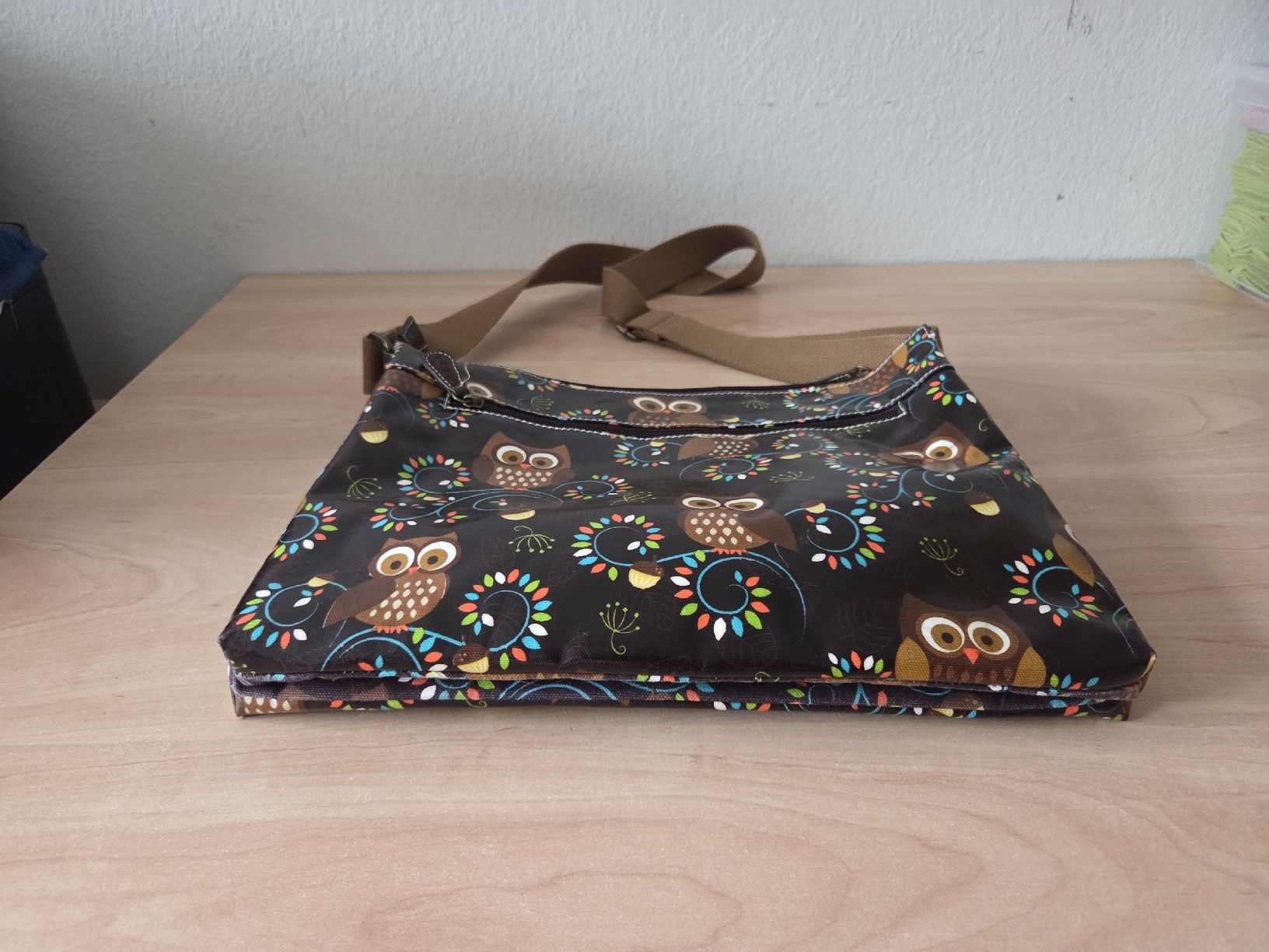 Tulip Borse da donna: Tasche Marke Tulip im Eulen Design  – Usato da Winterthur venduto da katzen07 4