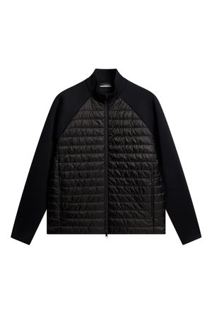 J. Lindeberg  Herren-Hybridjacke, schwarz, Grösse XL, neu