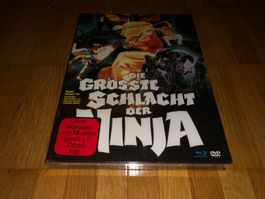Die Grösste Schlacht Der Ninja - MEDIABOOK - A - UNCUT