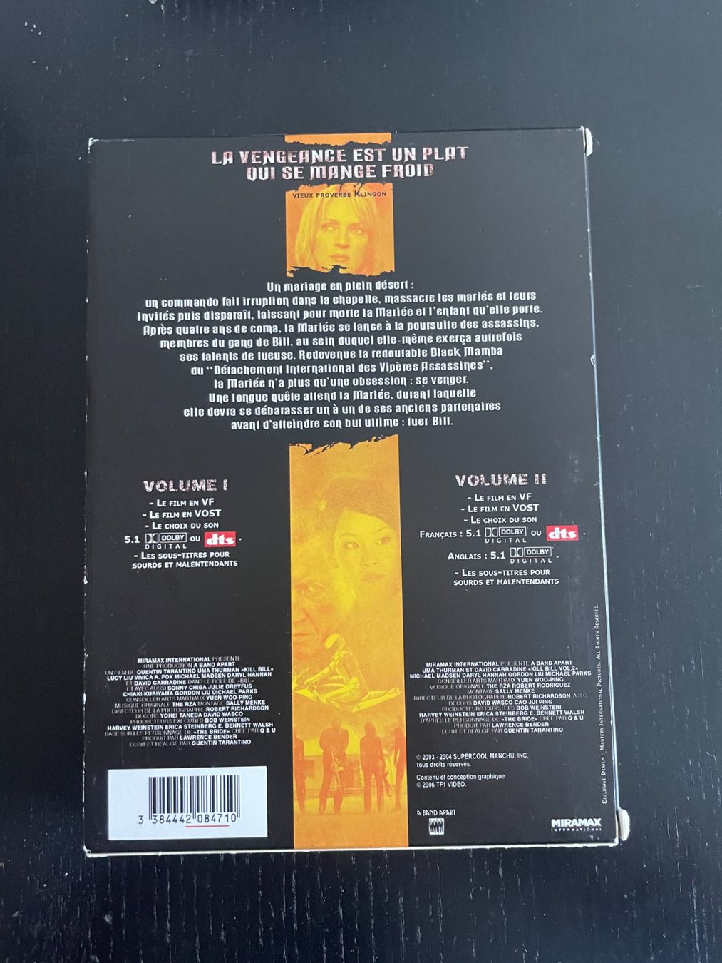 Alle DVDs: 2x DVD Kill Bill Vol. I & II – Gebraucht aus Villeneuve VD von vin_7zm6 1