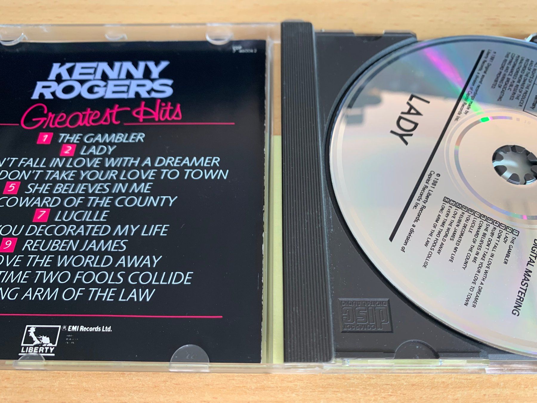 CD: Kenny Rogers – Greatest Hits – Usato da Rikon im Tösstal venduto da Alpenmutz 2