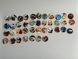 Star Wars Pogs Sammlung 90er
