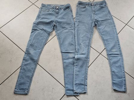 2 Jeanshosen High Rise Super Skinny Gr.36