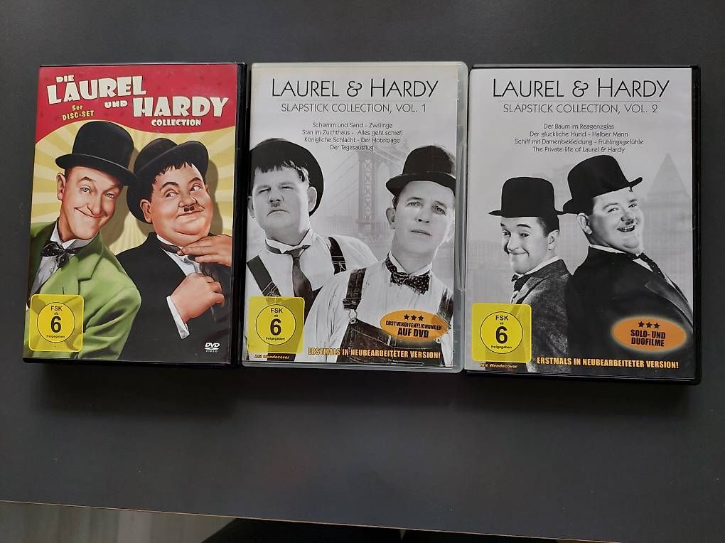 Tutti i DVDs: DVD`s Laurel und Hardy – Usato da Oberkulm venduto da Rrene65