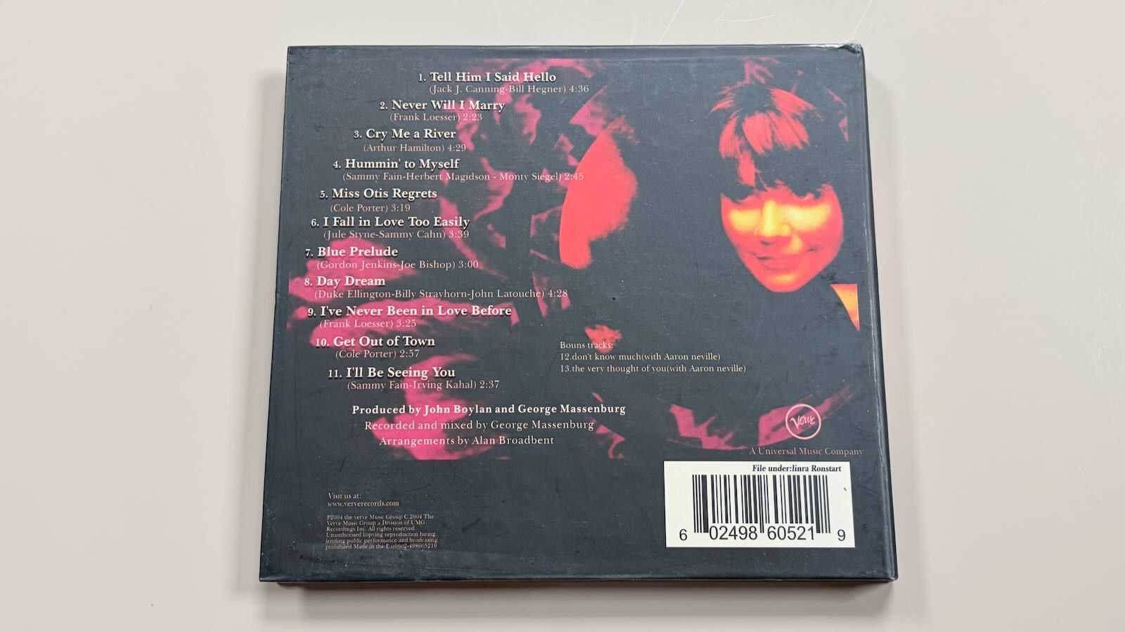 CDs: Linda Ronstadt: Hummin' To Myself Super Audio DSD SACD – Gebraucht aus Rickenbach SZ von Ouir 3