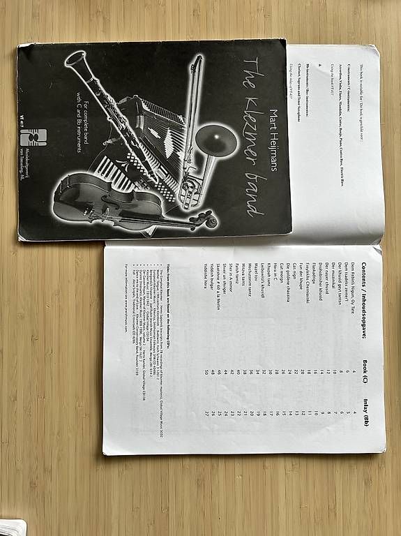 Riviste & Magazine: Notenhefte Klezmer – Usato da Oberentfelden venduto da Birkenblatt17 1