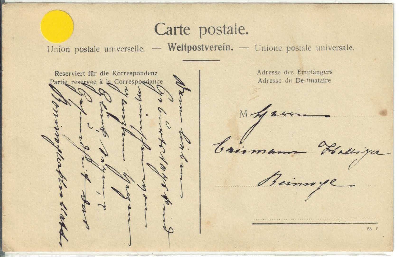 Cartes postales: Eiger von Grindelwald aus – D'occasion à Ettingen par Kartenplanet 1