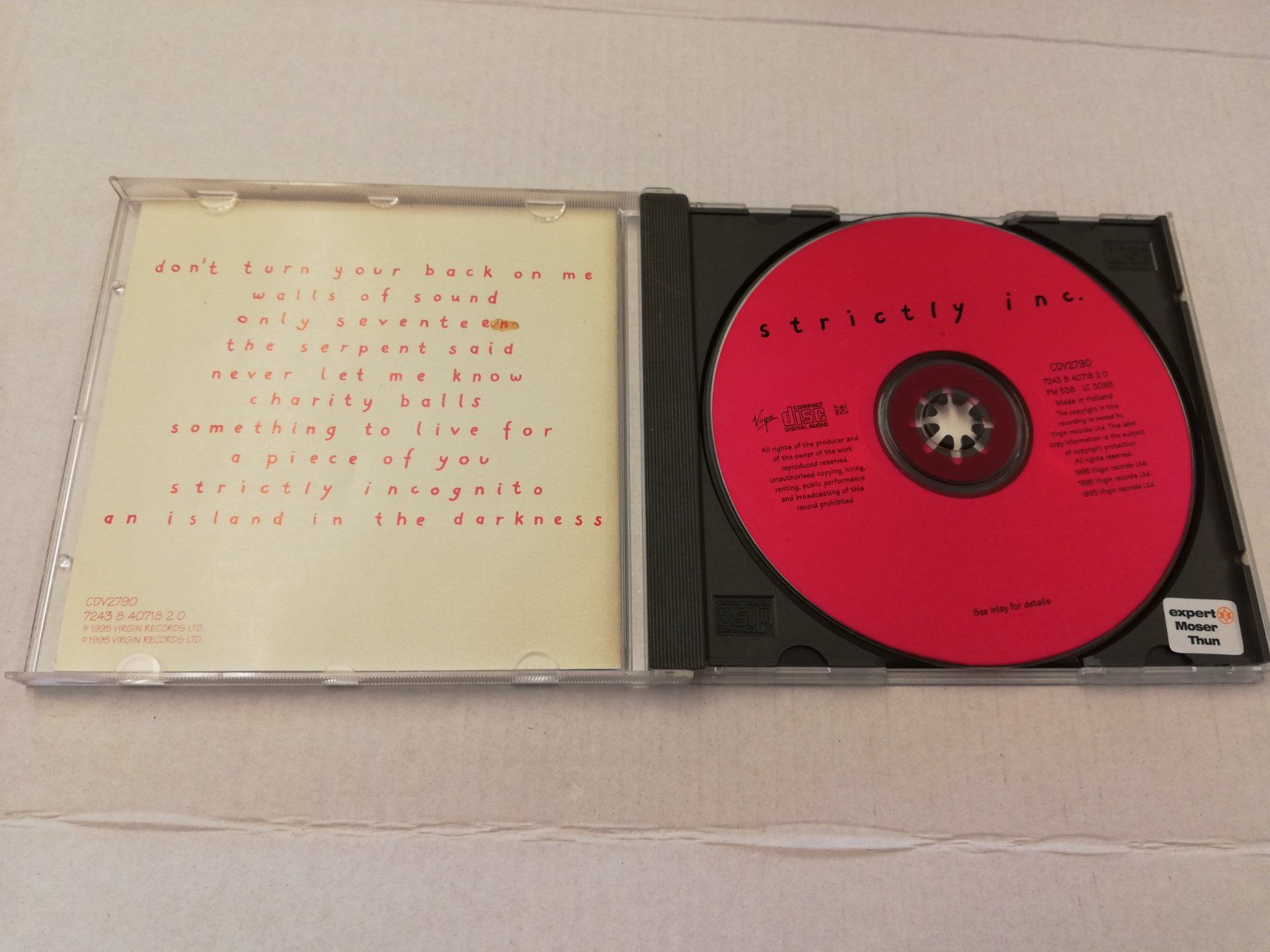 CD: STRICTLY INC. – Usato da Bern venduto da Vinylsound.ch 2