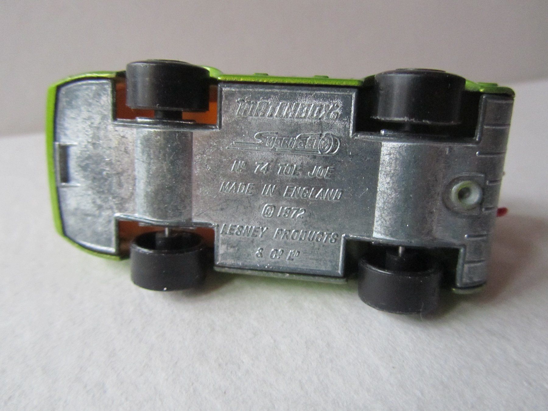 Matchbox Modellini d'auto: Toe Joe, Matchbox Superfast, Nr. 74B - unbespielt – Usato da Weiningen ZH venduto da dietsch57 5