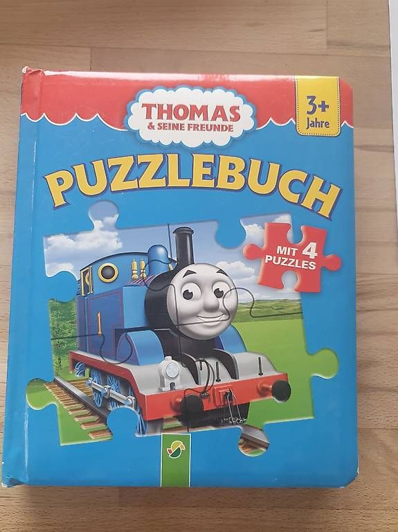 Libri: Puzzle Buch Eisenbahn Thomas und seine Freunde. – Usato da Ebmatingen venduto da zeitlos-gesund.ch