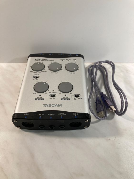 Tascam US-144 Audio-Interface | Kaufen auf Ricardo